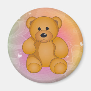 Aimant Conception de nounours de bande dessinée
