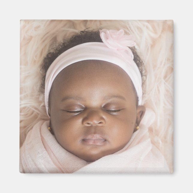 Aimant Conception de photos personnalisée Votre propre Ca (Devant)