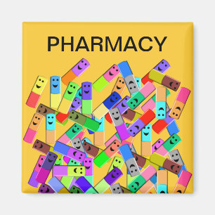 Aimant Conception "de pilules heureuses" de pharmacie