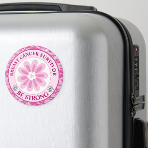 Aimant Conception de sensibilisation Fleur Rose Soyez For