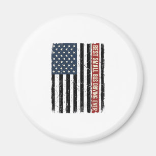 Aimant Conception de T-shirt Drapeau de Conducteur de Bus