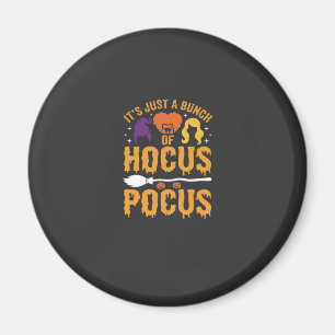 Aimant Conception de vecteur de sorcière de Hocus Pocus H