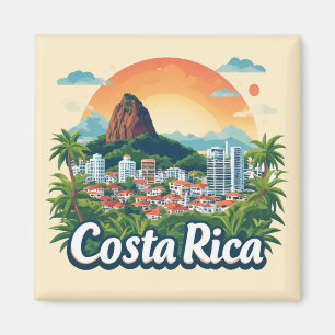 Aimant Conception de voyage au Costa Rica 🗺️