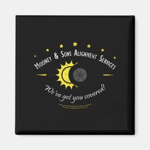 Aimant Conception d'éclipse solaire pour les fans de la s
