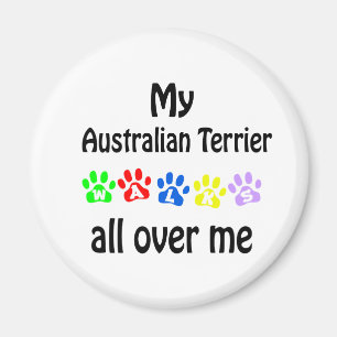 Aimant Conception des marches de Terrier australien