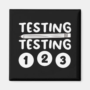 Aimant Conception Des Tests D'Enseignant Pour Hommes Femm
