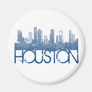 Aimant Conception d'horizon de Houston