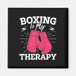 Aimant Conception Motivationnelle De Boxe Pour Les Combat