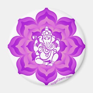 Aimant Conception pourpre de Ganesh
