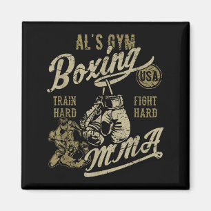 Aimant Conception rétro de salle de sport ALs pour la box