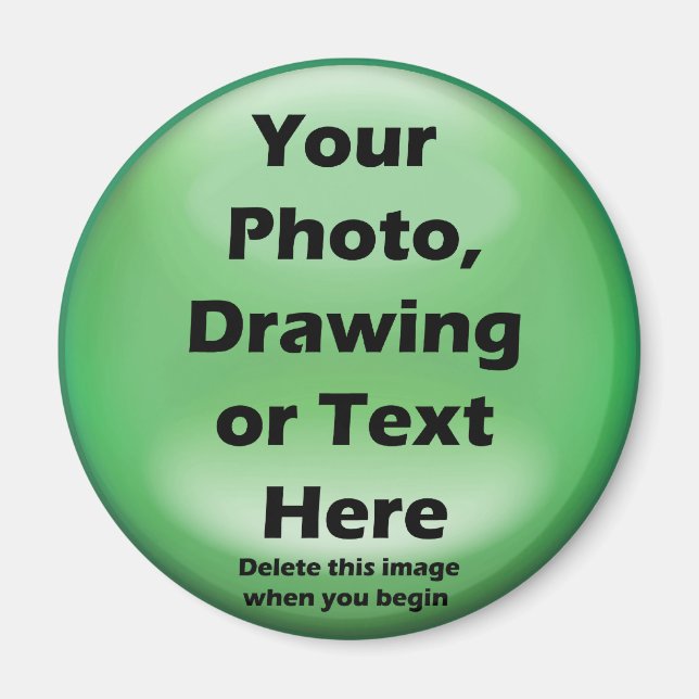 Aimant Concevez votre propre (Devant)