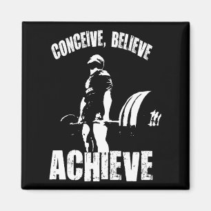 Aimant Concevoir, Croire, Atteindre - Exercice Motivation