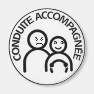 Aimant conduite accompagnée