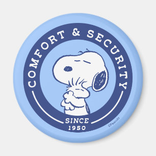 Aimant Confort et sécurité Snoopy & Woodstock Hug