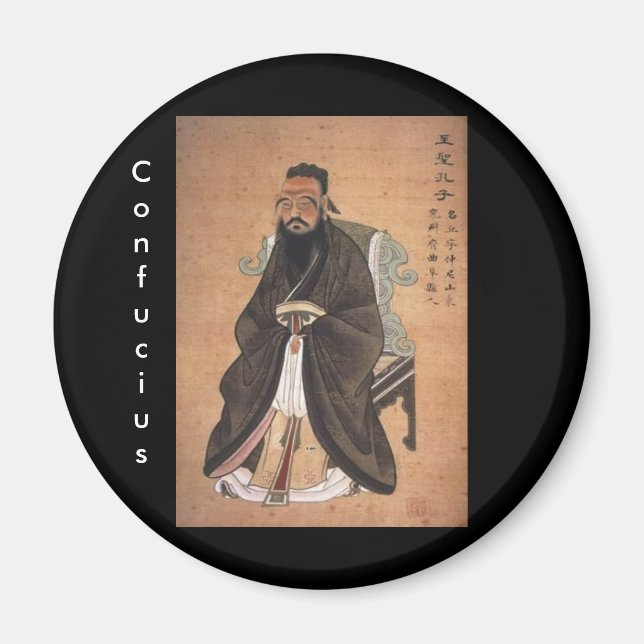 Aimant Confucius 1 (Devant)