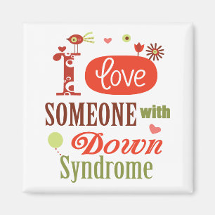 Aimant Conscience de syndrome de Down