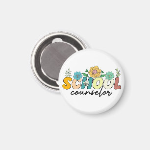 Aimant Conseiller scolaire Fleur sauvage enseignant Migno