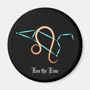 Aimant Constellation du zodiaque Lion Magnétique