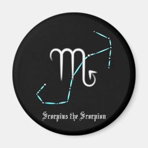 Aimant Constellation du zodiaque Scorpion Magnétique