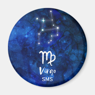 Aimant Constellation du zodiaque Vierge Monogramme Galaxi