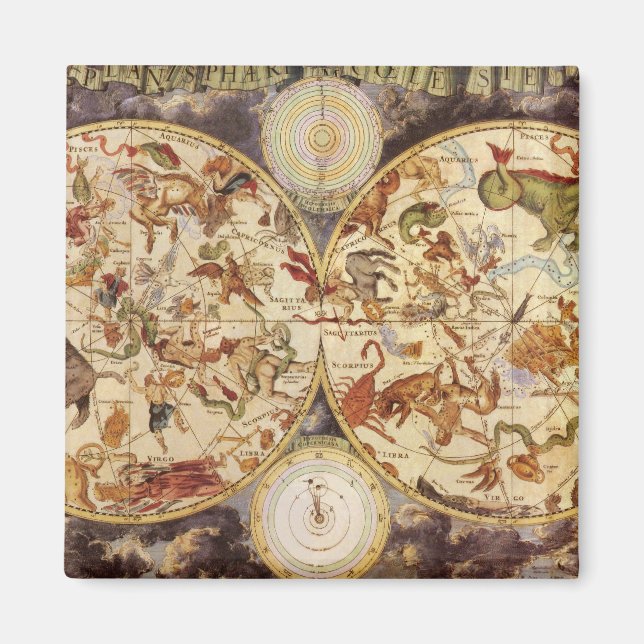 Aimant Constellations, Astronomie Ancienne, Frederik de W (Devant)