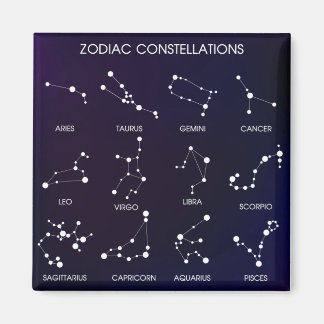 Aimant Constellations Zodiac Star