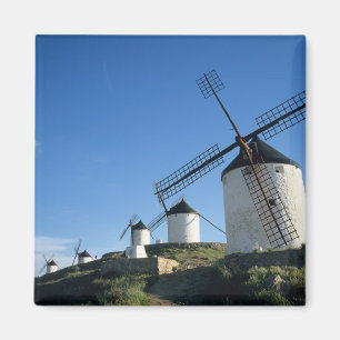 Aimant Consuegra, La Mancha, Espagne, éoliennes 2