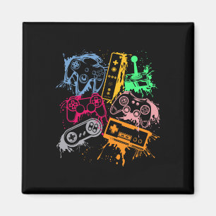 Aimant Contrôleurs de console de jeu vidéo Retro 80's 90'