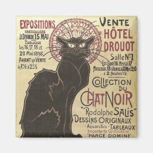 Aimant Conversation vintage Noir, Vente Hôtel Drouot Ste
