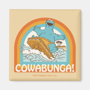Aimant Cookie Monster Cowabunga!