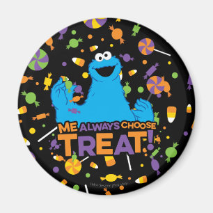 Aimant Cookie Monster - Me Toujours Choisir La Menace