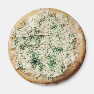 Aimant Cookie sucre avec arrosage vert
