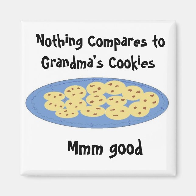 Aimant Cookies Chez Mamie (Devant)