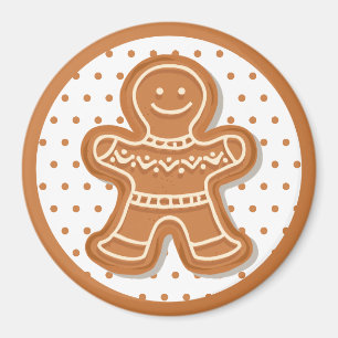 Aimant Cookies en pain d'épice de Noël