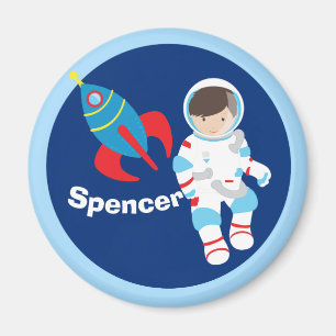 Aimant Cool Astronaut Rockship Espace extra-atmosphérique