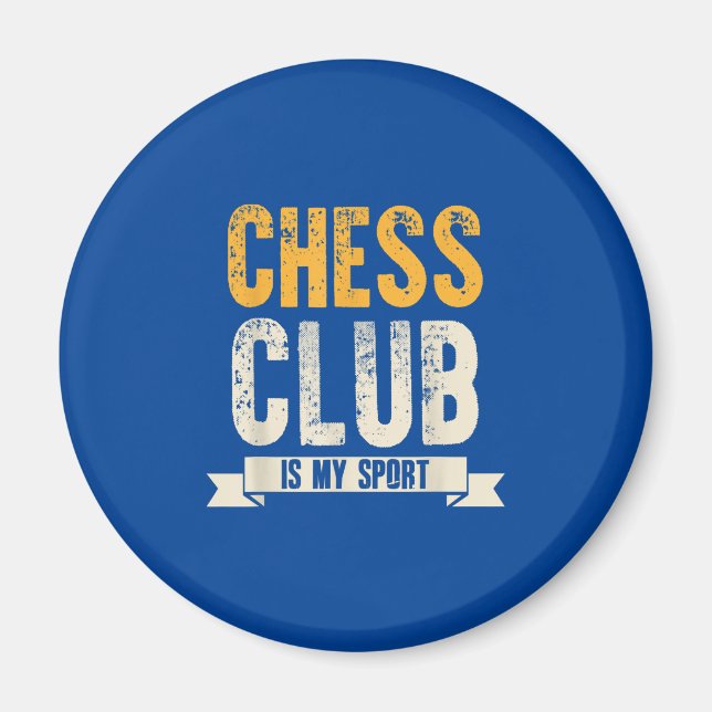 Aimant Cool Chess Player (Devant)