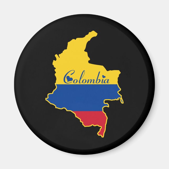 Aimant Cool Colombie (Devant)