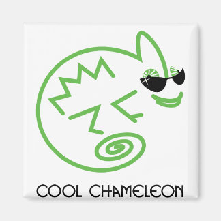 Aimant Cool Green Chameleon