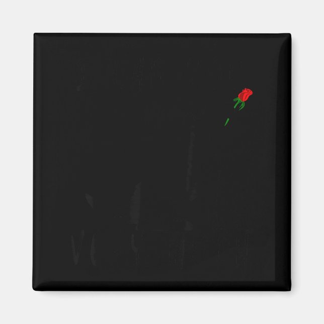 Aimant Cool I Lab You Very Much Valentine's Day Black Lab (Devant)