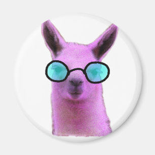 Aimant Cool Pink Llama !
