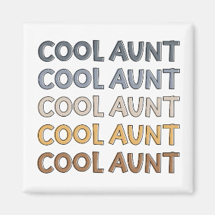 Aimant Cool Tante Moderne Cadeaux mignons pour Tante