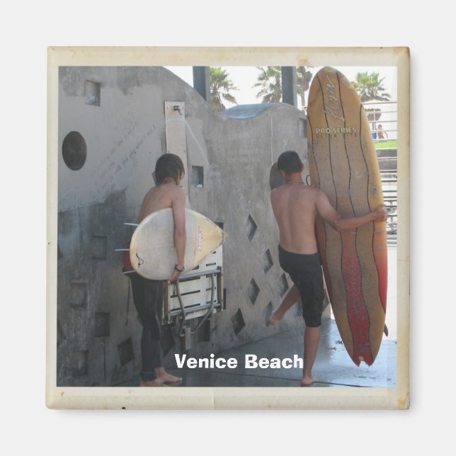 Aimant Cool Venice Beach Magnet! (Devant)