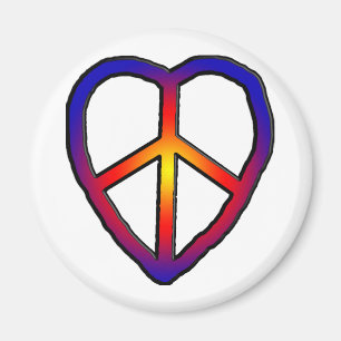 Aimant Copie de coeur de CND