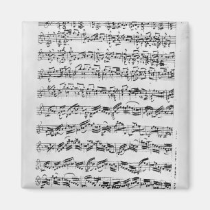 Aimant Copie de 'Partita dans le mineur de D pour Violin