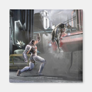 Aimant Copie d'écran : Cyborg contre Nightwing