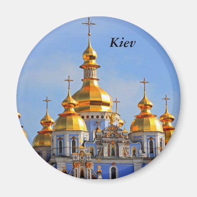 Aimant Copies d'or dans la cathédrale de Kiev, Kiev (Devant)
