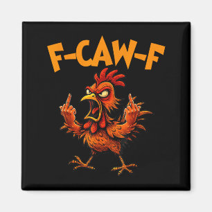 Aimant Coq drôle de poulet F Caw F Chuchoteur de poulet