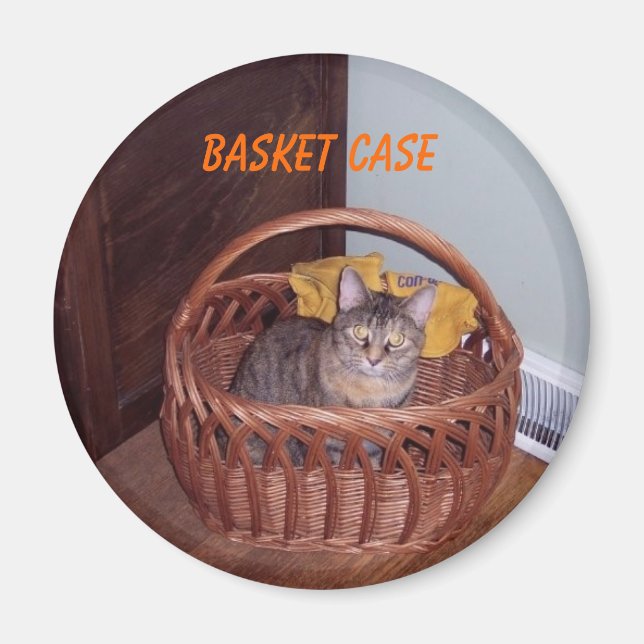 Aimant Coque de panier Kitty (Devant)