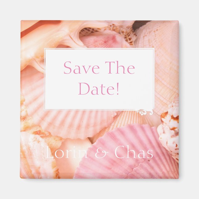 Aimant Coques roses (Devant)