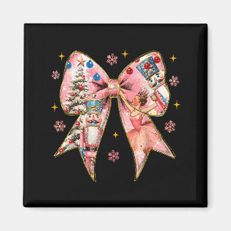 Aimant Coquette Bow Christmas Nutcracker Ballet Festive W